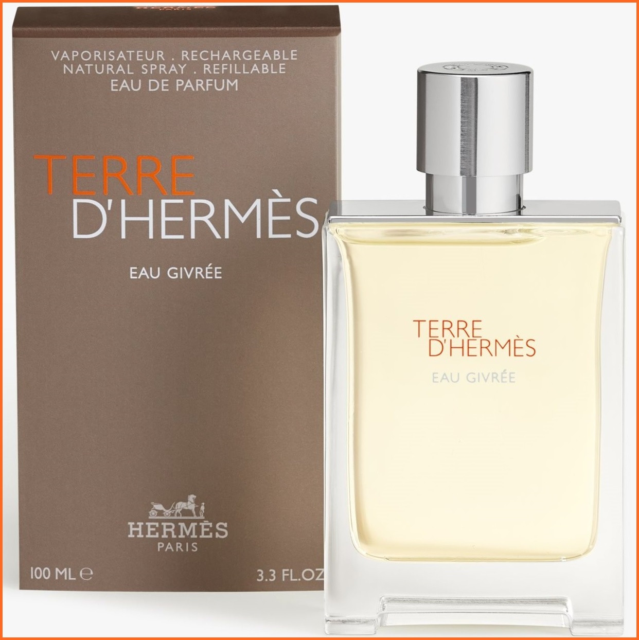 Гермес Терре Д'Гермес Еау Гівреє - Hermes Terre d'Hermes Eau Givree парфумована вода 100 ml., фото 1