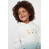 Дитяча толстовка худи на флісі H&M на дівчинку 4-6 років - р.110/116, фото 2