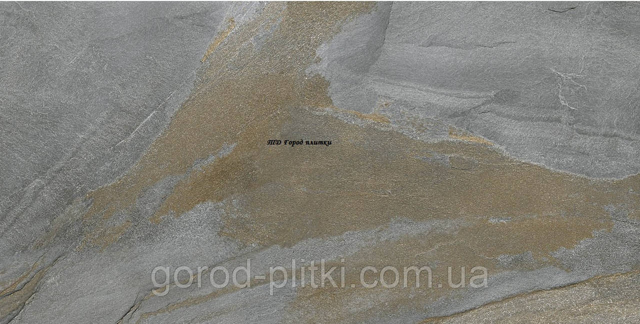 Плитка 600х1200 - керамограніт Slate Grey Sugar 60x120, фото 1