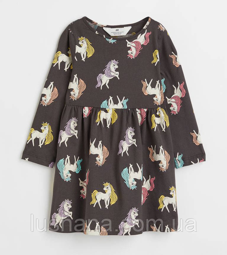 Дитяче трикотажне плаття сукня H&M на дівчинку - р.92, фото 1