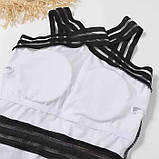 Жіночий суцільний купальник - танк Квіти р.L , 46/48, фото 2