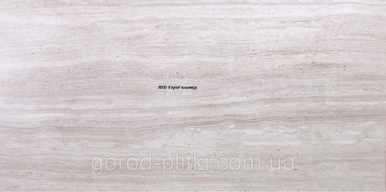 Плитка 600х1200 - керамограніт Travertine Silver Mat 60x120