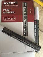 Маркер краска Axent Paint 2570-21-A, 2.4-2.8 мм, круглый белый