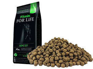 Fitmin For Life Adult All Breeds, 1 кг (розвага). Корм преміумкласу для дорослих собак усіх порід, фото 1