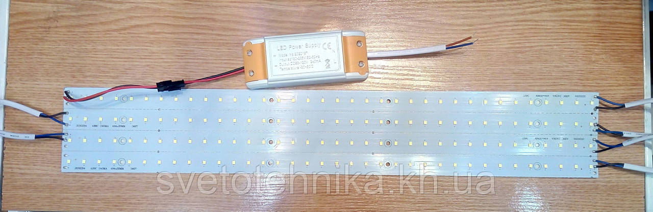 LED Motoko 28W (заміна ламп у растрових лампах) ремкомплект MTK-2835W (5500-6000 K)