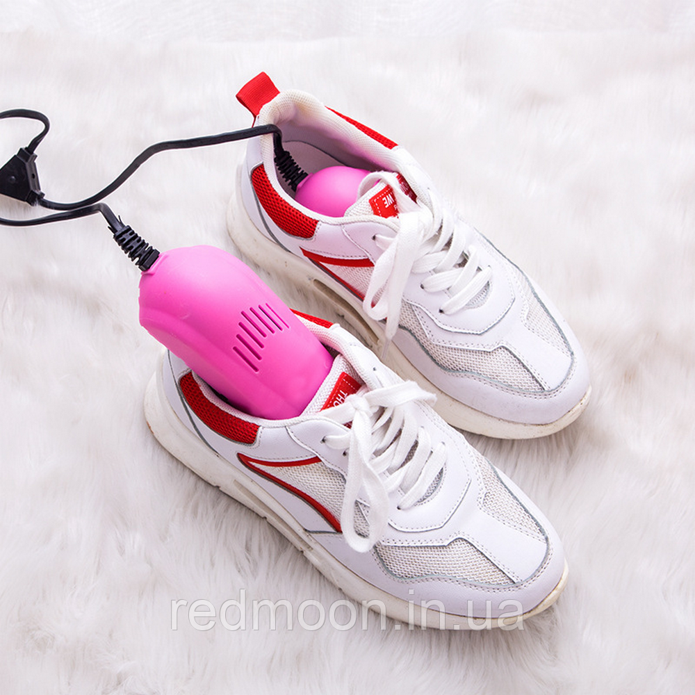 Сушилка для обуви электрическая SHOES DRYER, Розовая / Сушка для обуви / Электросушилка для обуви - фото 3 - id-p1728463464