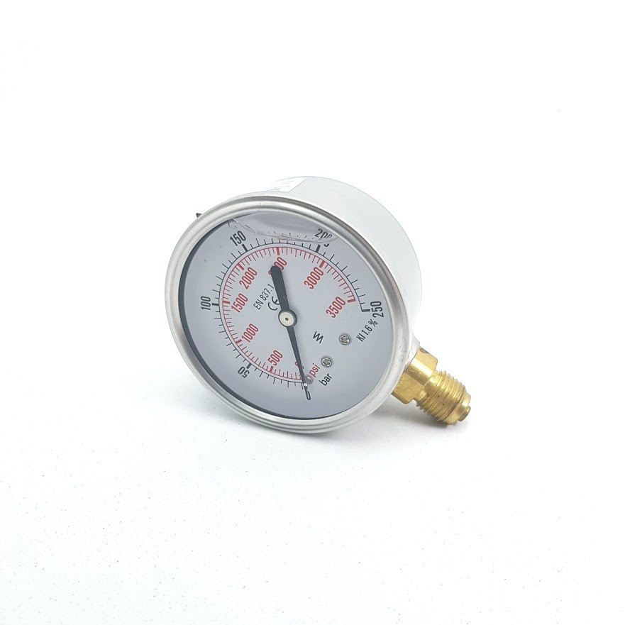 Манометр радіальний 250Bar 63мм 1/4"