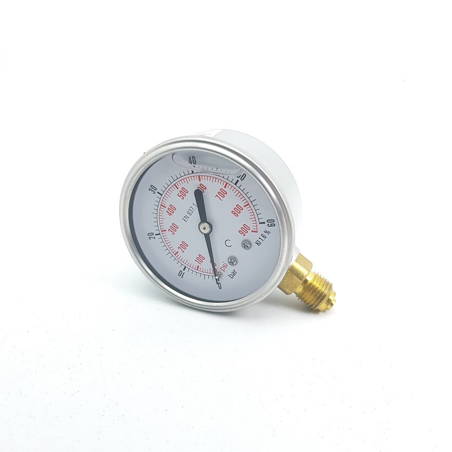 Манометр радіальний 60Bar 63мм 1/4"