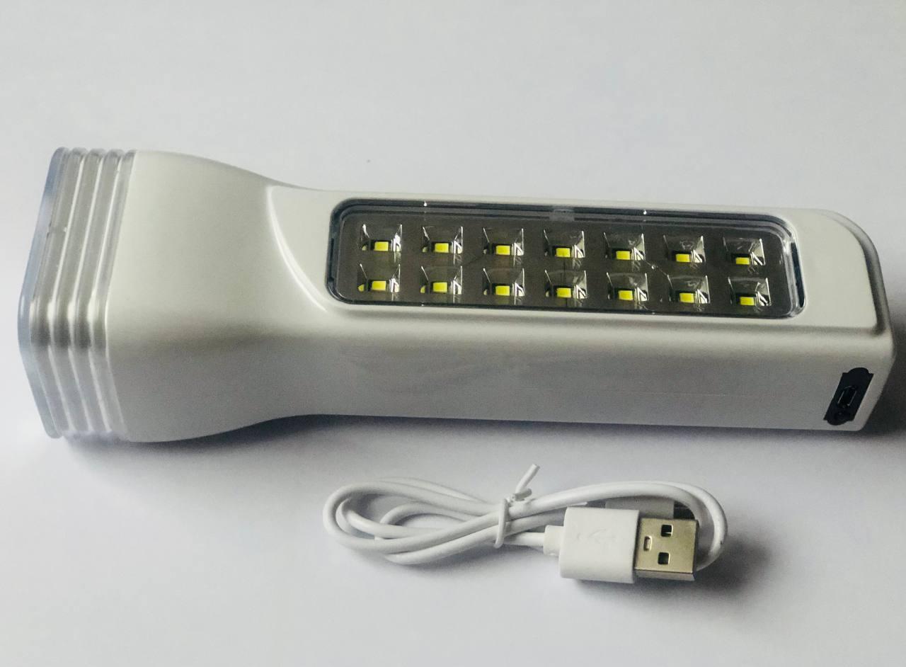 Ліхтар світлодіодний Panther PT-330 USB акумуляторний Білий