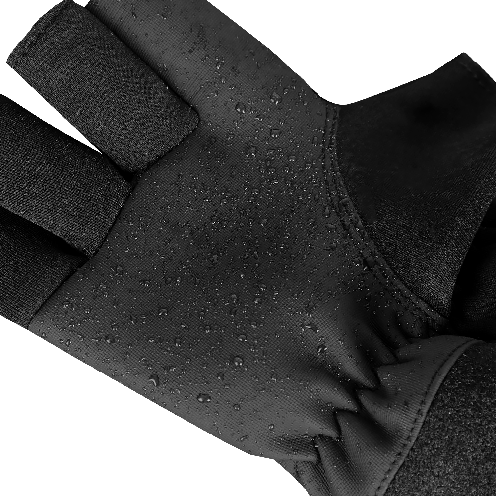 Тактичні зимові рукавички, рукавички військові теплі, рукавички з відкритими пальцями, рукавички з неопрену розмір М