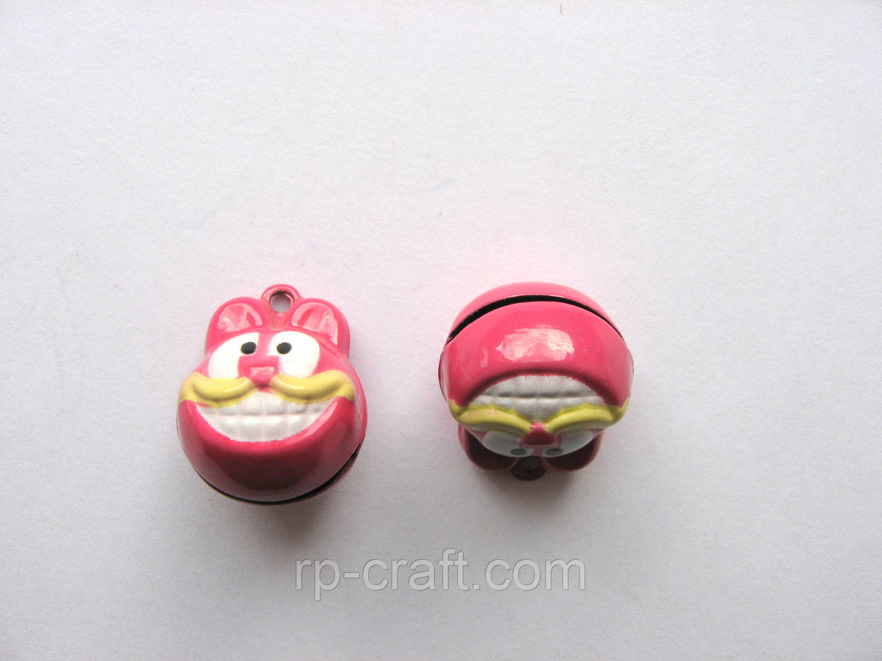 Бубонець металевий, декоративний, Гарфілд, 18х23 мм, фото 1