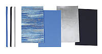 Восковые пластины Knorr Prandell для свечей набор Синий 175 x 80 x 0,5 мм, полосы 175 x Ø 1 мм (218308200)