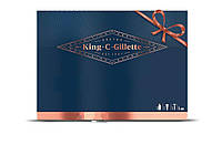 Подарочный набор Gillette King C. (бритва + 5 сменных лезвий + гель для бритья 150 мл + шампунь 350 мл)