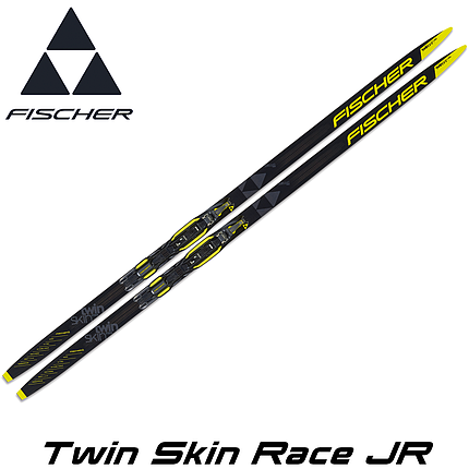 Лижі бігові дитячі FISCHER Twin Skin Race JR, фото 1