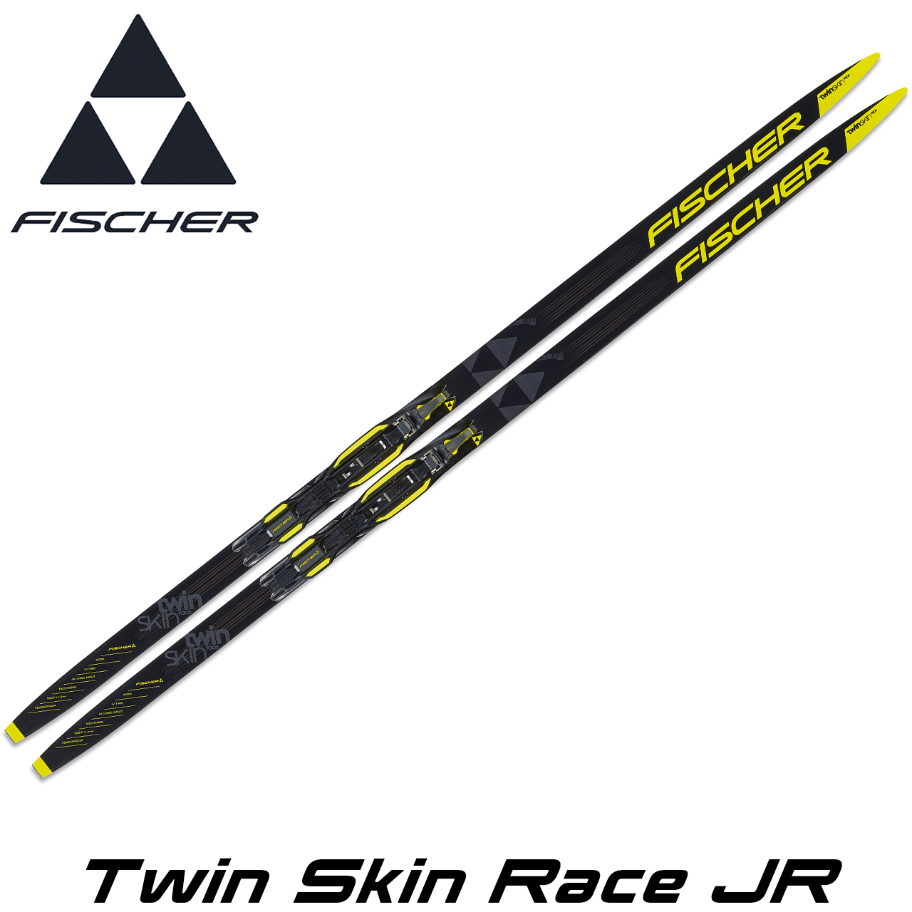 Лижі бігові дитячі FISCHER Twin Skin Race JR