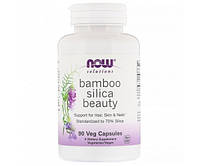 Натуральная добавка Now Foods Bamboo Silica Beauty 90 капсул(43125514)