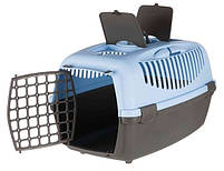 Контейнер-перенесення для собак і котів вагою до 12 кг Trixie «Capri 3» 40 x 38 x 61 см Синя, фото 3