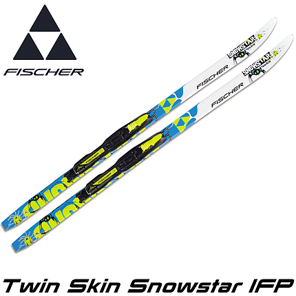 Лижі бігові дитячі FISCHER Twin Skin Snowstar IFP, фото 1