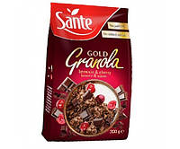 Заменитель питания Гранола, Granola Gold, Sante 300г Брауни-вишня(52344091)