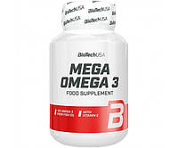 Жирные кислоты Biotech Mega Omega 3, 180 капсул (3567353)