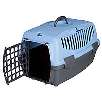 Контейнер-перенесення для собак і котів вагою до 6 кг Trixie «Capri 1» 32 x 31 x 48 см Синя, фото 3