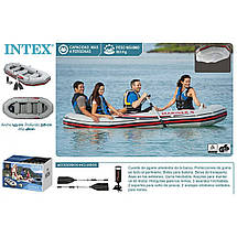 Човен надувний чотиримісний MARINER 4 Intex 68376 (328x145x48 см), фото 5
