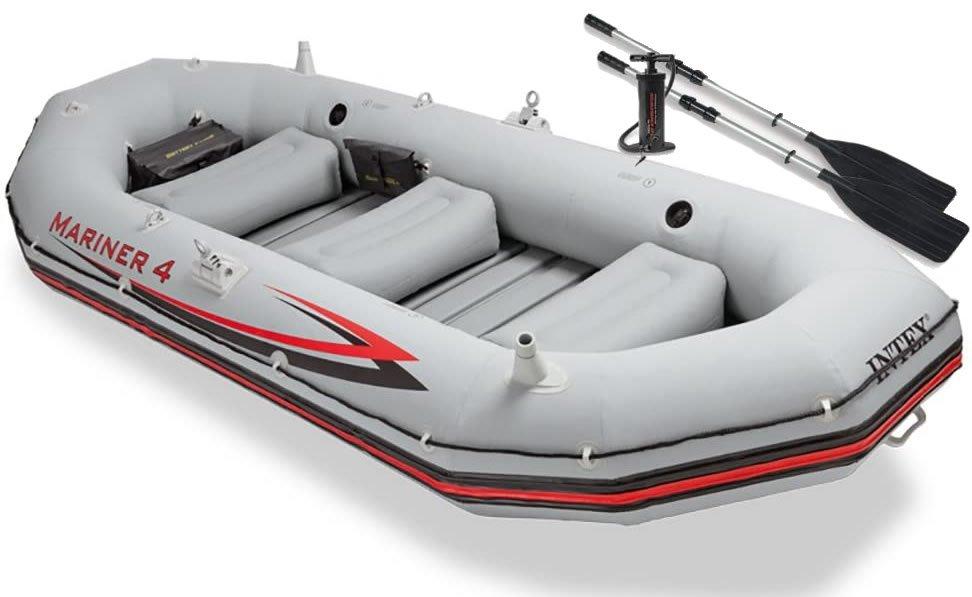 Човен надувний чотиримісний MARINER 4 Intex 68376 (328x145x48 см)