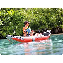 Надувний човен-байдарка кайак EXCURSION Intex 68303 Червоний, фото 2