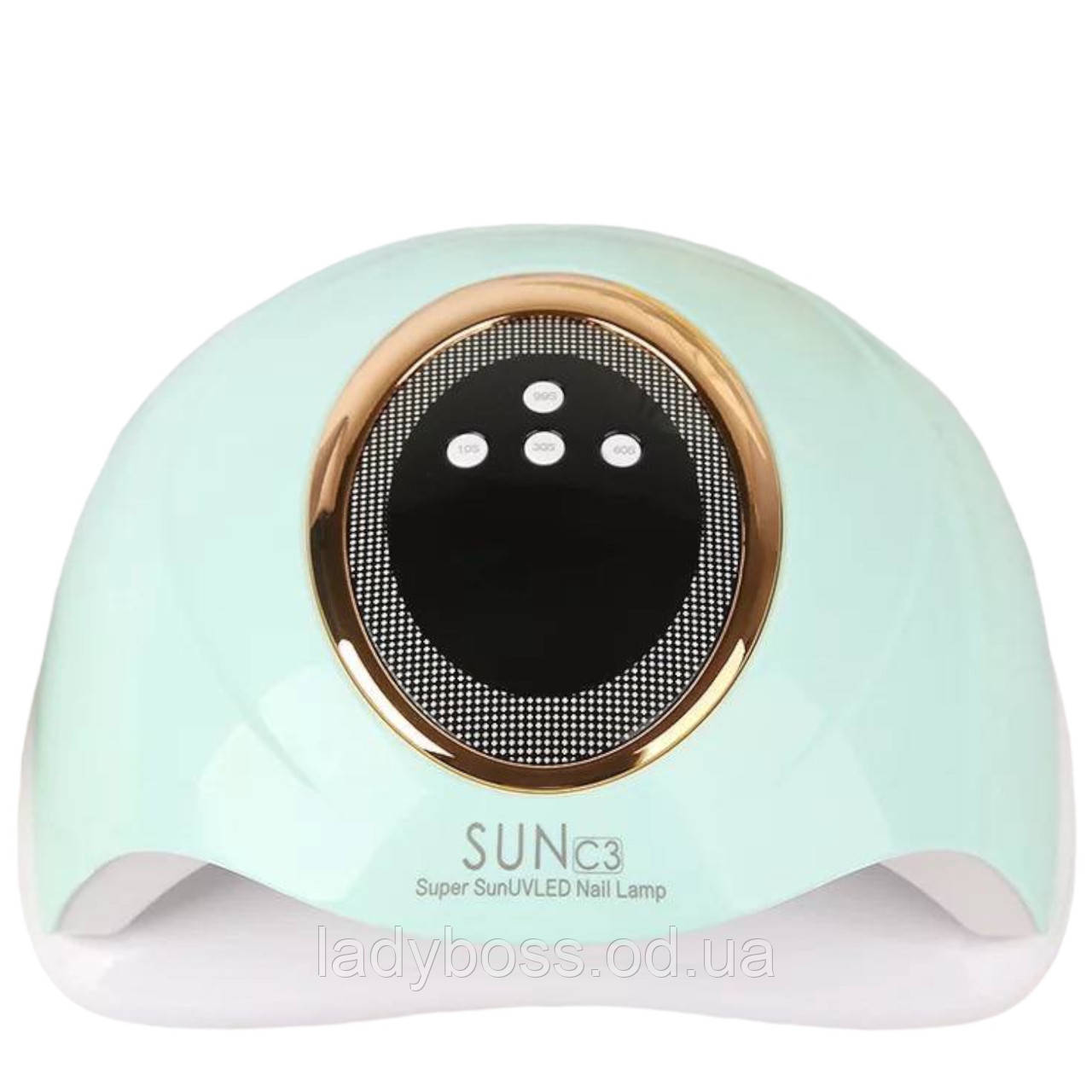 Професійна UV/LED лампа SUN C3 для нігтів з таймером та дисплеєм, 288 Вт.