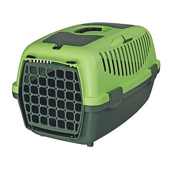 Контейнер-перенесення для собак і котів вагою до 8 кг Trixie «Capri 2» 37 x 34 x 55 см Зелена