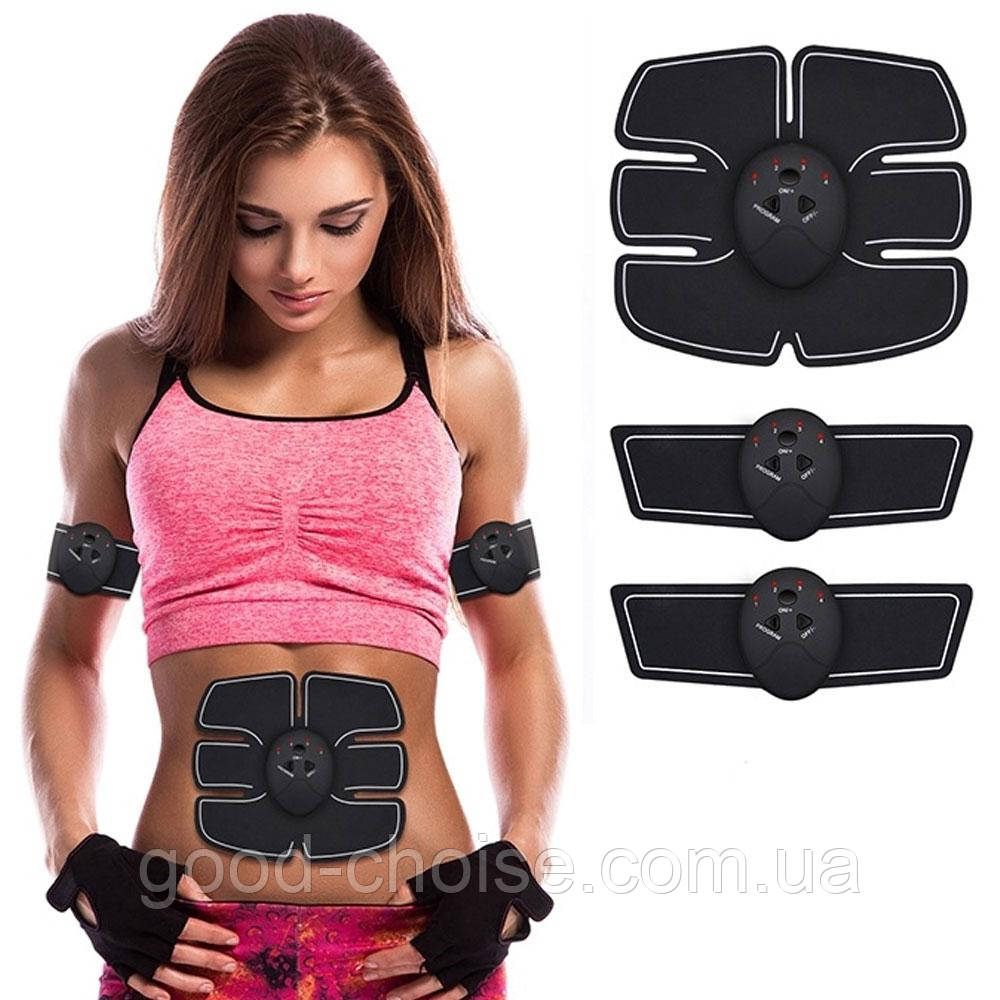 Міостимулятор для преса та м'язів Smart Fitness / Тренажер міостимуляції для м'язів живота та рук, фото 1