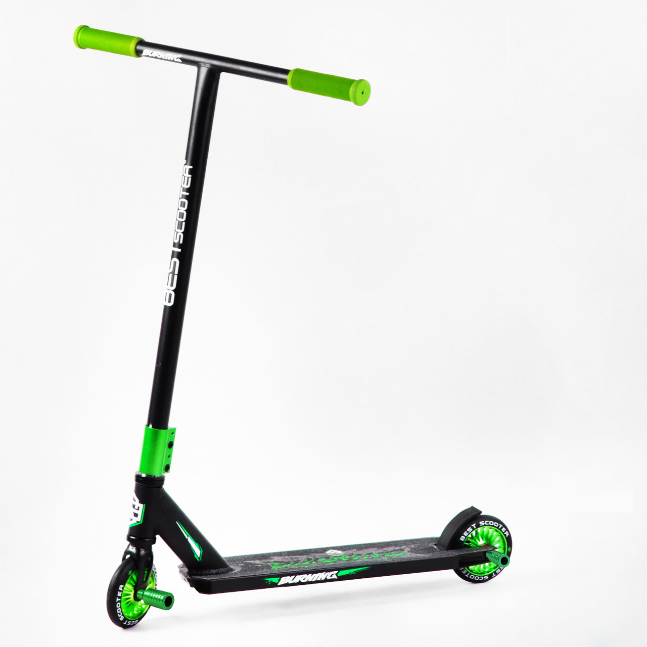 Самокат трюковый Best Scooter Burning HIC-система пеги колёса PU 100 к