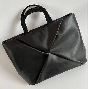 Сумка жіноча шопер на блискавці 24*30 см із штучної шкіри Nata