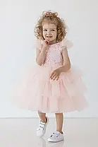 Сукня святкова для дівчинки Suzie 80 см 1 рік рожеве, фото 2