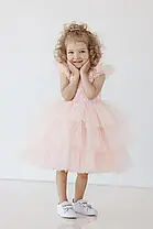Сукня святкова для дівчинки Suzie 80 см 1 рік рожеве, фото 2