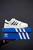 Мужские Кроссовки Adidas Drop Step White Black 44-46