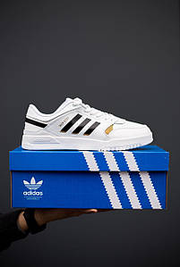 Чоловічі Кросівки Adidas Drop Step White Black 44-46