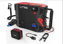 Автомобільний стартер пусковий пристрій UTRAI UB24 JUMP STARTER POWERBANK 4W1