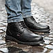 Польські зимові черевики Vitax на теплій підошві 41 42 розмір, фото 8