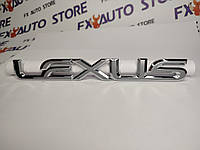 Эмблема буквы Логотип шильдик LEXUS 165х21 мм хромированный