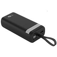 Повербанк King Power 30000 mAh KP-30 Power Bank з цифровим дисплеєм, LED-ліхтариком