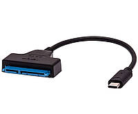 Кабель адаптер, контроллер USB Type-C to SATA TRY для HDD / SSD 2.5" новый