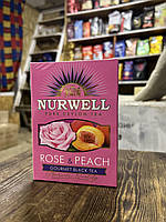 Чай Nurwell Rose & Peach Black Tea 100g