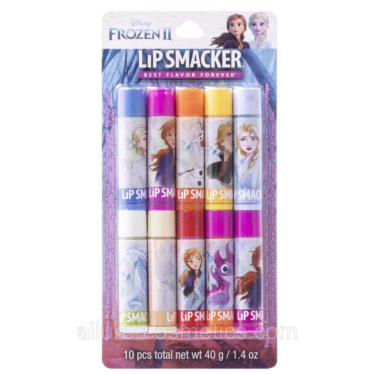 Набір бальзамів для губ Lip Smacker Disney Frozen 10 шт.