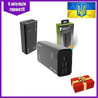 Повербанк 30000mah Мощный повербанк 20W с быстрой зарядкой 3.0