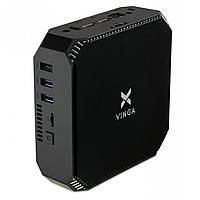 Комп'ютер Vinga Mini PC V500 Intel Celeron, 4 ядра, Wi-Fi, Bluetooth, USB 3.0, HDMI, RJ45 (V500J4125.)