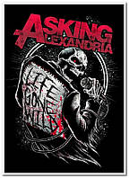 Asking Alexandria Рок группа - постер