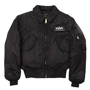 Бомбер Alpha Industries CWU 45 / P Flight Jacket MJC22000C1 (Black)