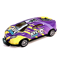 Трюкова інерційна машинка, що стрибає UFT Jump Car 95 Violet