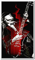 AC/DC австралийская рок-группа - плакат